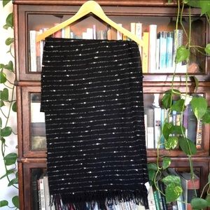 Giorgio Armani black and white scarf